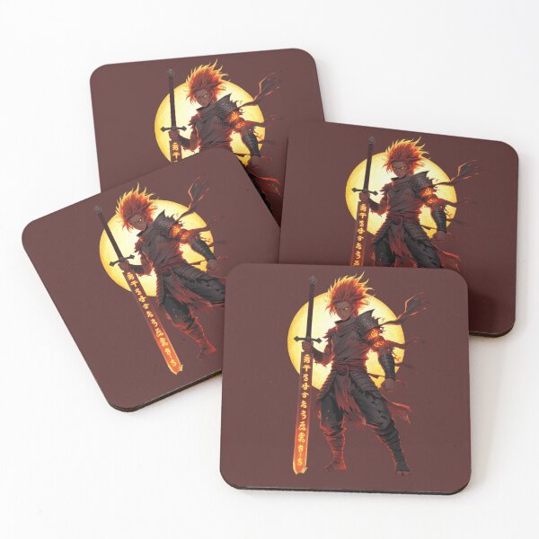 Item preview, Flame of Resolve – Fiery Warrior Design designed and sold by trendpotion.