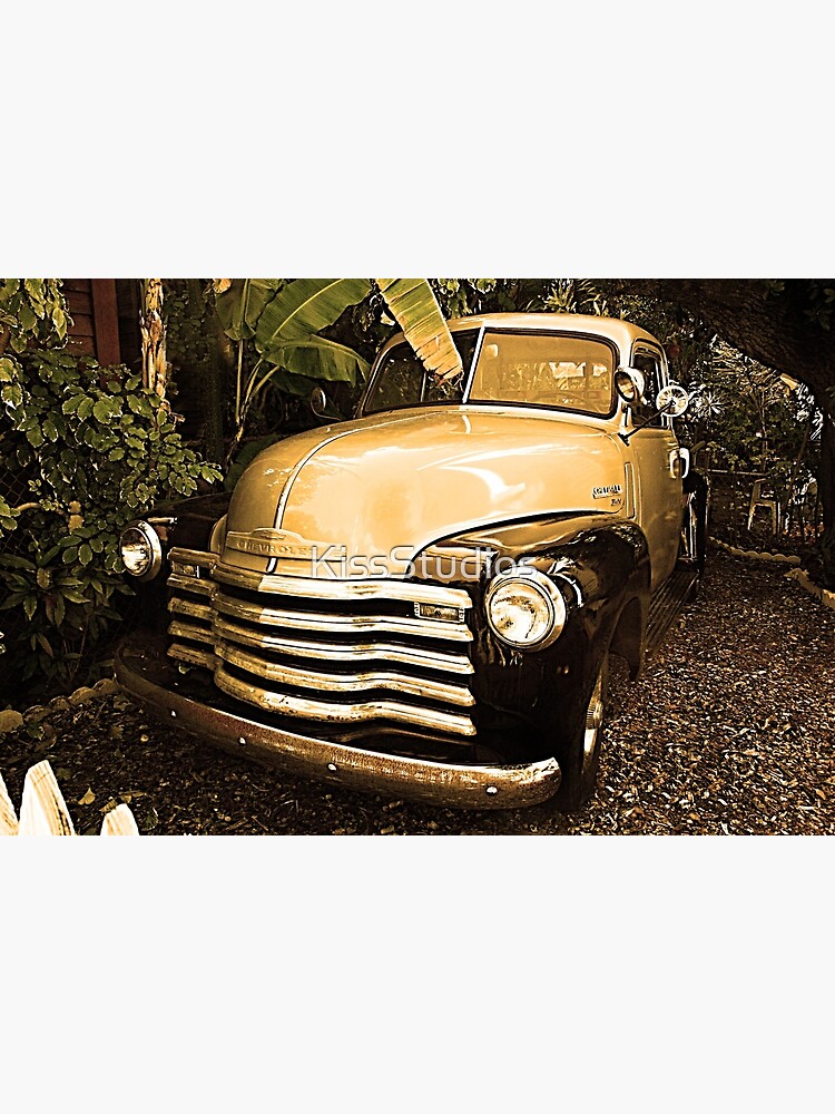 Vintage American Chevy Pickup Truck by KissStudios
