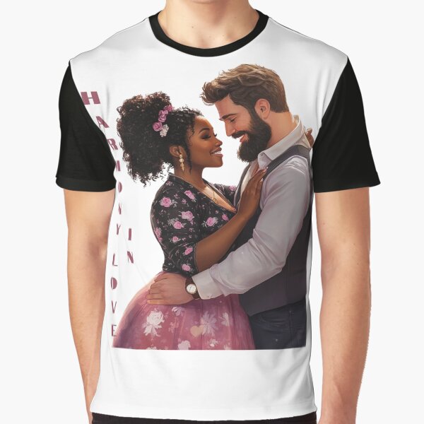 Item preview, Harmony in Love, Black and White Love designed and sold by ladykayg.