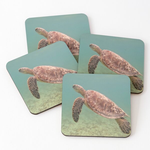 Item preview, Hawaiian sea turtle, lanikai hawaii  designed and sold by Hawaii Wildlife & Landscape Prints.