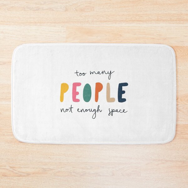 Item preview, Too Many People - Not Enough Space - Fun Design for Introverts designed and sold by MUGpro.