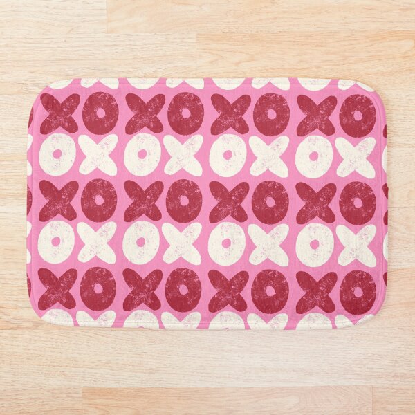 Aperçu de l'œuvre Motif de Saint-Valentin texturé à la main XO créée et vendue par MindFulStudios.