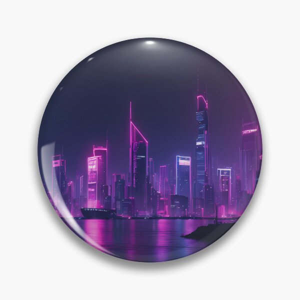 Item preview, Cyberpunk City Skyline designed and sold by papi1998.