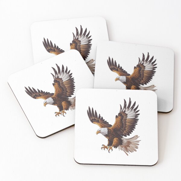 Item preview, A majestic native eagle in a powerful and elegant pose designed and sold by PattaZone.