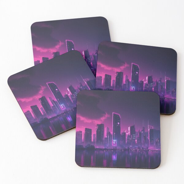 Item preview, Cyberpunk City Skyline designed and sold by papi1998.