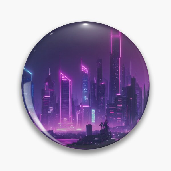 Item preview, Cyberpunk City Skyline designed and sold by papi1998.