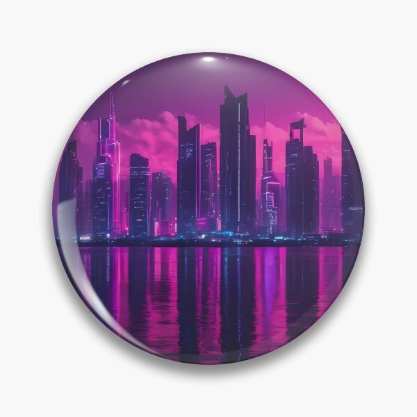 Item preview, Cyberpunk City Skyline designed and sold by papi1998.