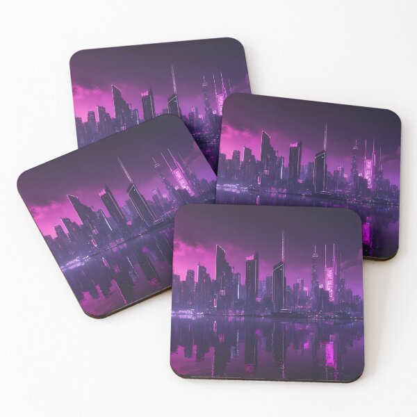 Item preview, Cyberpunk City Skyline designed and sold by papi1998.