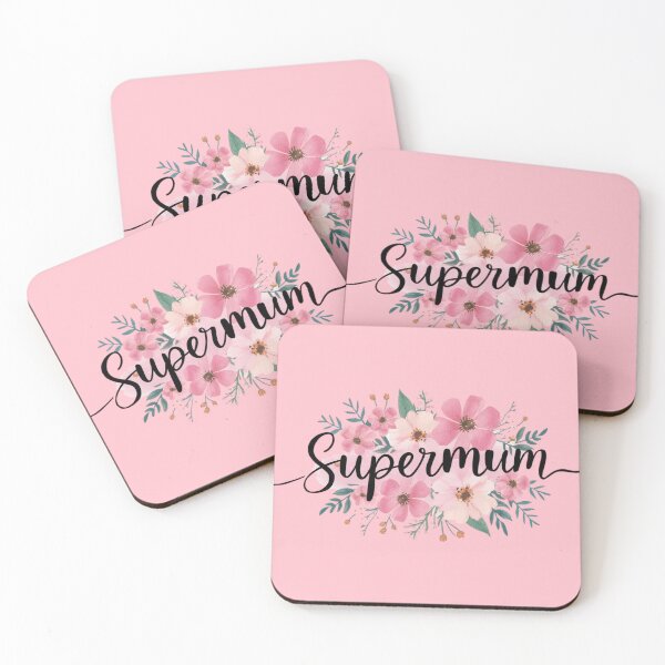 Item preview, Supermum Floral Design - Perfect for Moms designed and sold by WildStroke.