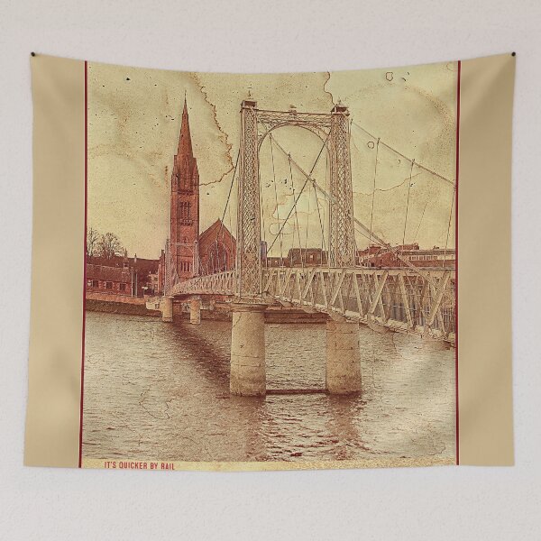 Item preview, The Bouncy Bridge (Inverness - Scotland) designed and sold by PrivateVices.