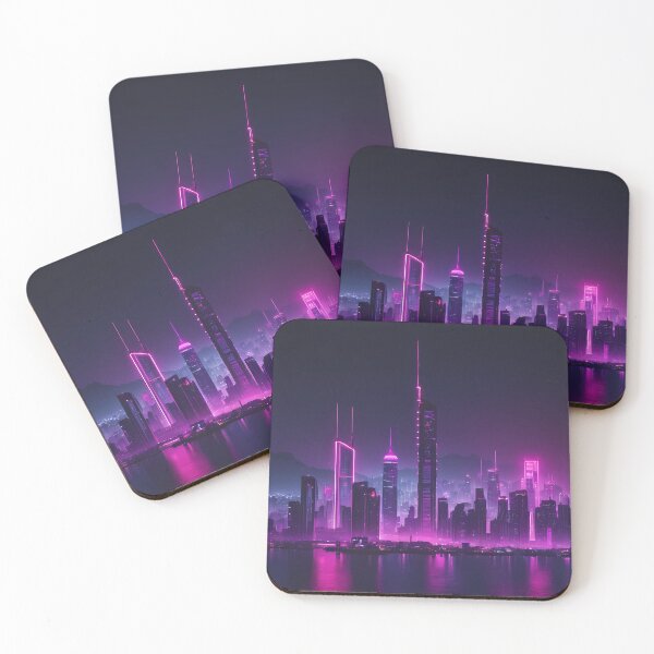 Item preview, Cyberpunk City Skyline designed and sold by papi1998.