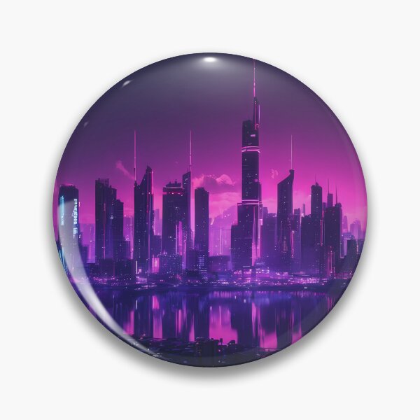 Item preview, Cyberpunk City Skyline designed and sold by papi1998.
