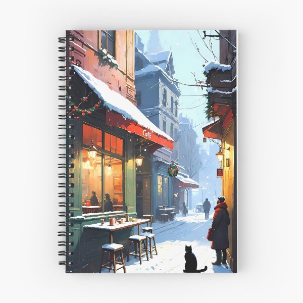 Item preview, Cozy Cafe front Illustration  designed and sold by Domo-Design.