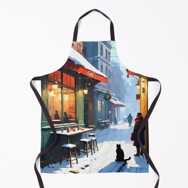Item preview, Cozy Cafe front Illustration  designed and sold by Domo-Design.