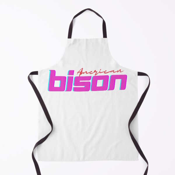 Item preview, Retro American Bison Hot Pink designed and sold by KateWiseArt.