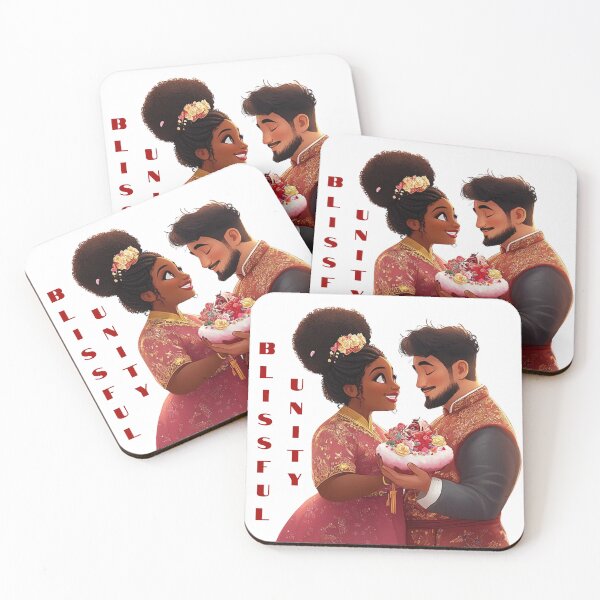 Item preview, Blissful Unity, Black and Asian Love designed and sold by ladykayg.