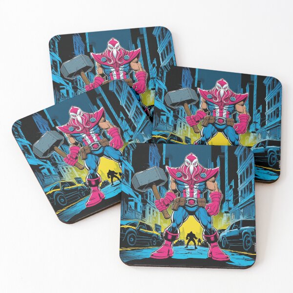 Item preview, Squid Captain comic city designed and sold by ocusido.