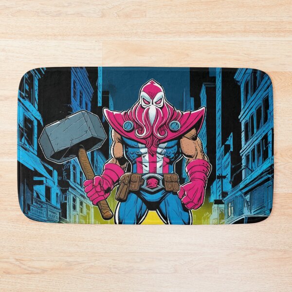 Item preview, Squid Captain comic city designed and sold by ocusido.
