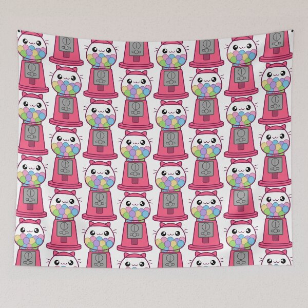 Item preview, Kawaii Cat Gumball Machine designed and sold by DesignsByHumbug.