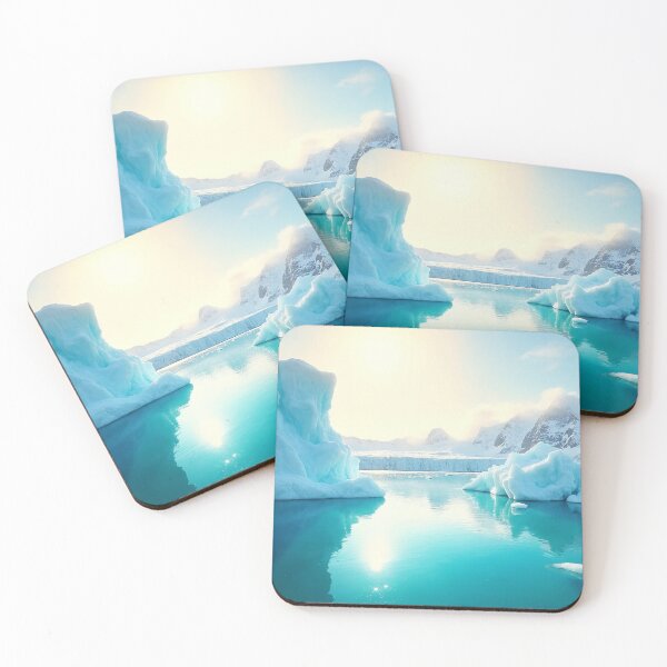 Item preview, Breathtaking landscape of the Antarctic Peninsula, showcasing its dramatic icy cliffs and expansive glacial fields designed and sold by Giuseppe Cammino.