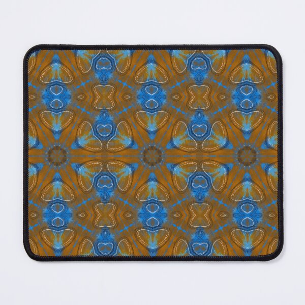 Item preview, Heart Circle in Orange and Blue designed and sold by KeksWorkroom.