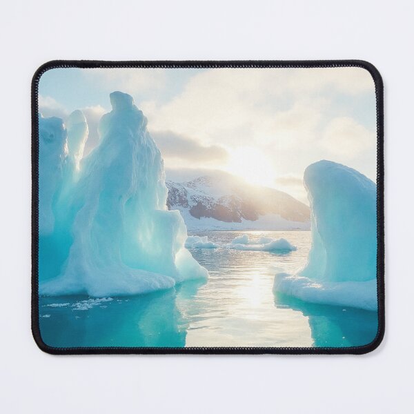 Item preview, Breathtaking landscape of the Antarctic Peninsula, showcasing its dramatic icy cliffs and expansive glacial fields designed and sold by Giuseppe Cammino.
