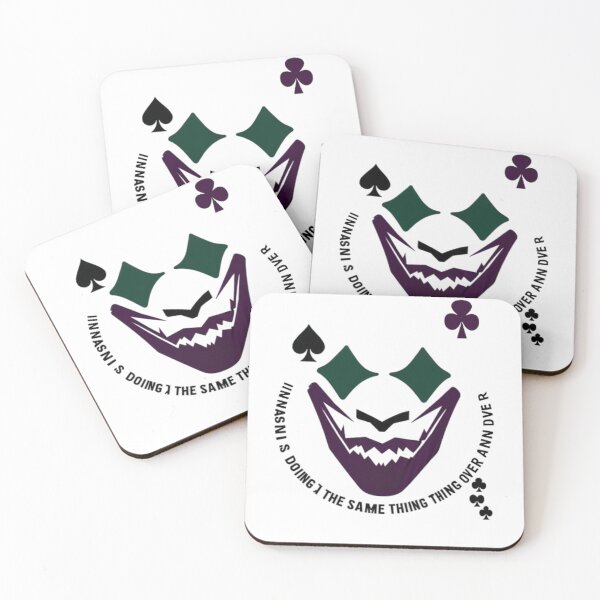 Item preview, Joker, Insanity Is Doing The Same Thing Over And Over designed and sold by OnlineFazli.