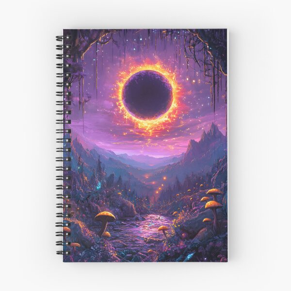 Item preview, Fantasy Landscape During a Solar Eclipse designed and sold by EL-Lebedenko.