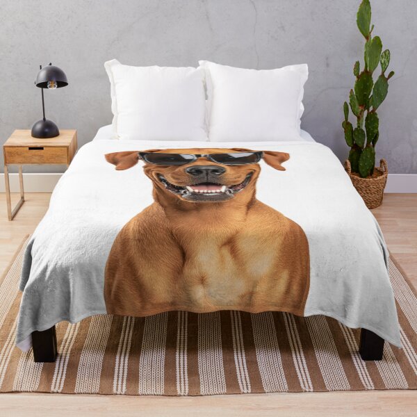 Item preview, Funny cool Rhodesian Ridgeback Dog wearing sunglasses designed and sold by LazyOwlStore.