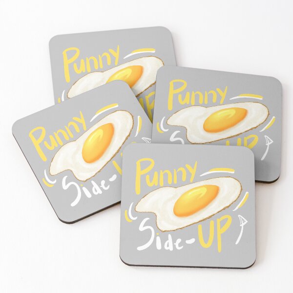 Item preview, Punny Side Up - Funny Egg Pun T-Shirt for Foodie and Pun Lovers designed and sold by Gawii.