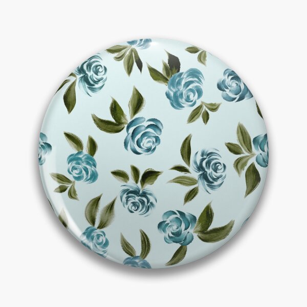Item preview, Elegante estampado floral azul designed and sold by Elisabeth Coelfen.