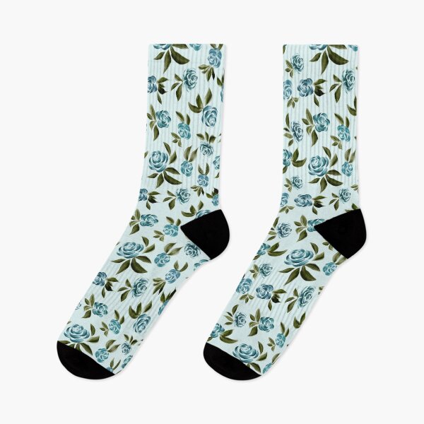 Item preview, Elegant Blue Floral Pattern designed and sold by Elisabeth Coelfen.
