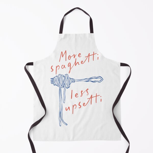 Item preview, More Spaghetti Less Upsetti Funny Food Humor designed and sold by Artifyo.