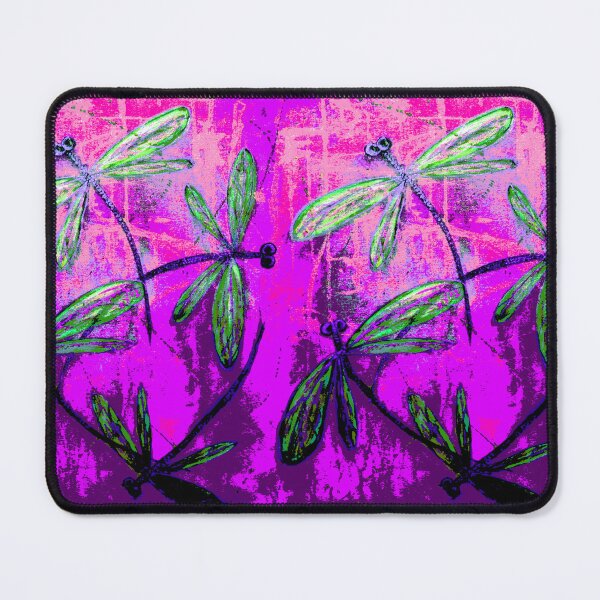 Item preview, Dragonfly Shadow Pink designed and sold by lyndseyart.