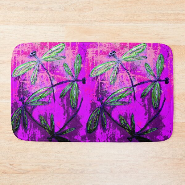 Item preview, Dragonfly Shadow Pink  designed and sold by lyndseyart.