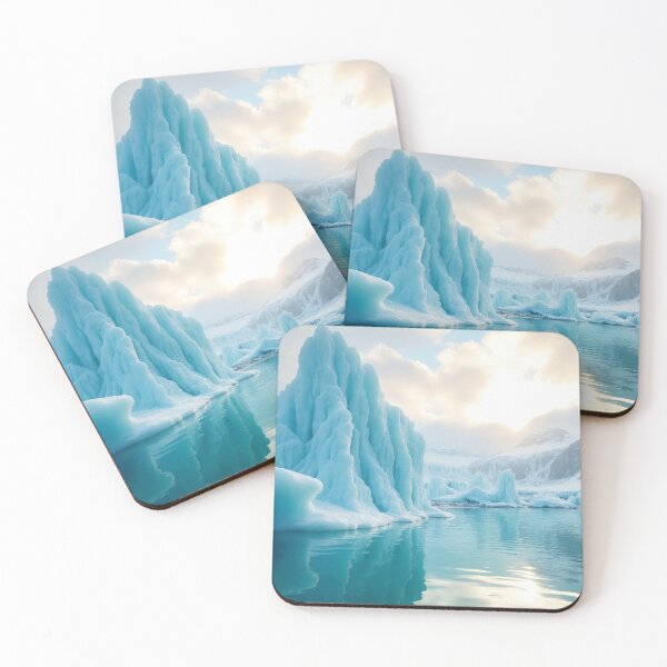 Item preview, Breathtaking landscape of the Antarctic Peninsula, showcasing its dramatic icy cliffs and expansive glacial fields designed and sold by Giuseppe Cammino.