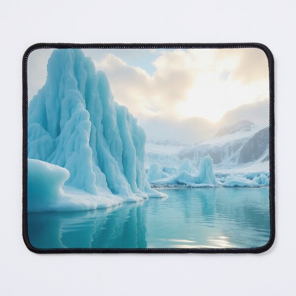 Item preview, Breathtaking landscape of the Antarctic Peninsula, showcasing its dramatic icy cliffs and expansive glacial fields designed and sold by Giuseppe Cammino.