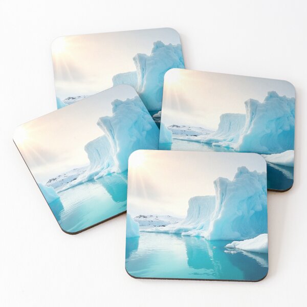 Item preview, Breathtaking landscape of the Antarctic Peninsula, showcasing its dramatic icy cliffs and expansive glacial fields designed and sold by Giuseppe Cammino.