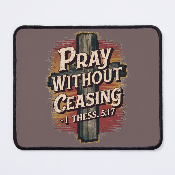 Item preview, Pray Without Ceasing – Encouraging Scripture designed and sold by JassPrintondmd.