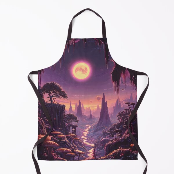Item preview, Fantasy Landscape With The Darkened Sun Glowing designed and sold by EL-Lebedenko.