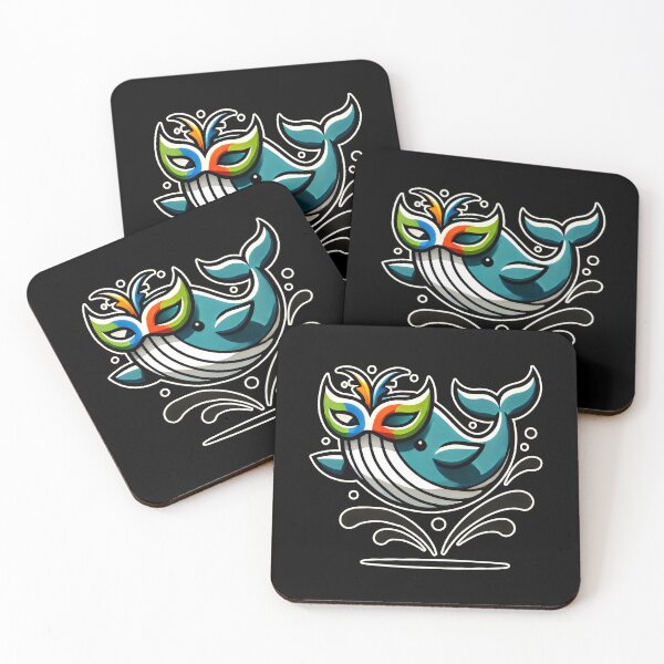Item preview, Whale's Joyful Carnival Splash In Vibrant Colors designed and sold by SplashTastic.