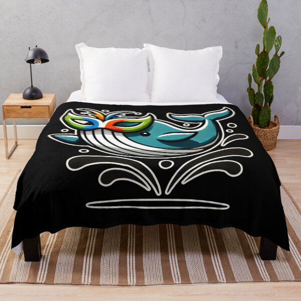 Item preview, Whale's Joyful Carnival Splash In Vibrant Colors designed and sold by SplashTastic.