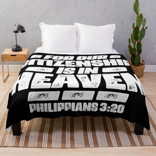 Item preview, Philippians 3:20 For Our Citizenship Is In Heaven designed and sold by plushism.