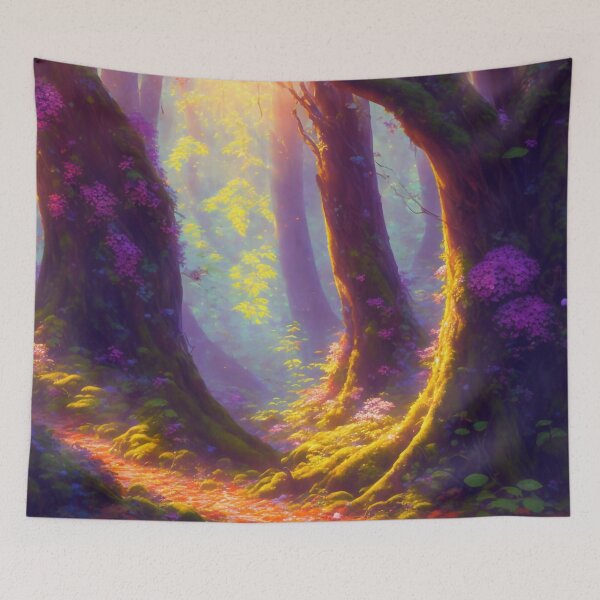 Item preview, Old and dense forest designed and sold by M-Y-A-R-T-.