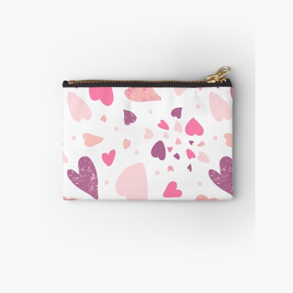 Item preview, Romantic Textured Heart Pattern – Soft Pink and Purple Valentine’s Day Design designed and sold by SylSam Creations.
