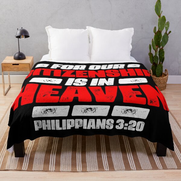 Item preview, Philippians 3:20 For Our Citizenship Is In Heaven designed and sold by plushism.