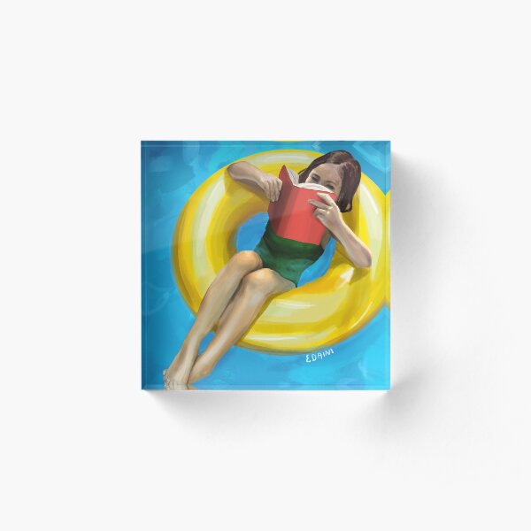 Summer Acrylic Block