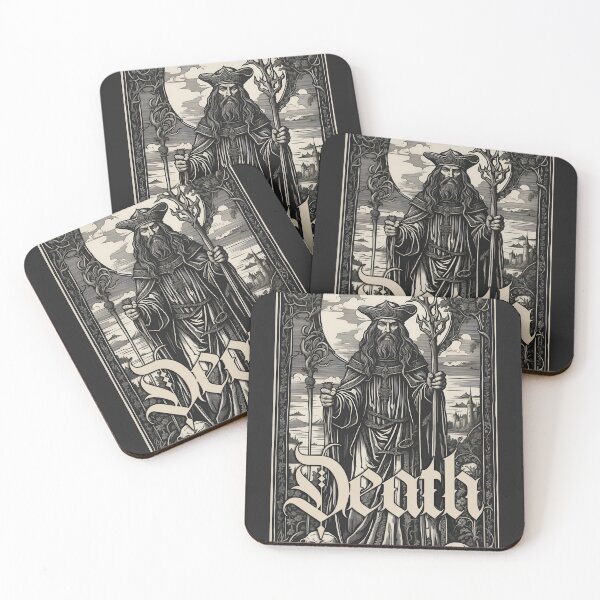 Item preview, Death, Rebirth & Transformation Tarot Goth Victorian design designed and sold by Printicato.