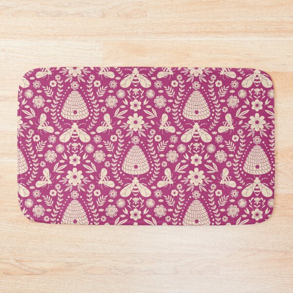 Item preview, Beehive and Floral Pattern designed and sold by Elisabeth Coelfen.