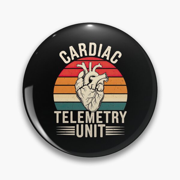 Item preview, Cardiac Telemetry Unit Nurse Heart Anatomy designed and sold by Hananiah Merch.